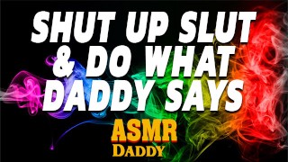 Заткнись и повинуйся своему папе - мужское аудио порно 