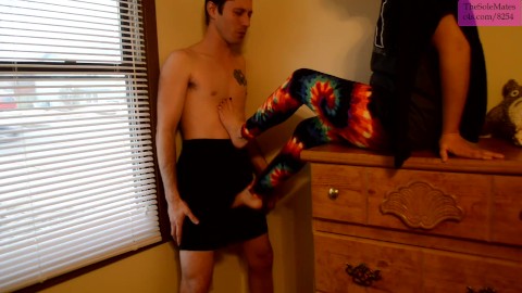 TSM - Dylan Rose kicks me in the balls while foot smothering me