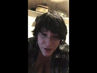 Kitty Cums while Gagging on Cock/trying to Film it in 69, Cum in Throat