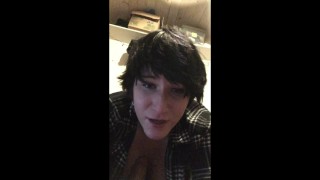 Kitty Cums While Gagging On Cock While Filming It In 69 Cum In Throat