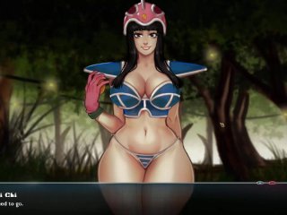 chichi hentai, outside, walkthrough, big boobs