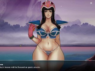 android 18 hentai, android 18, dragon ball infinity, big tits