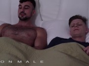 Preview 4 of IconMale - Hairy hunk fucks twink at sleepover