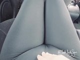 Uber fantasy: testing the uber driver on a public highway. Yoga pants