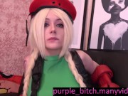 Preview 5 of Cammy cosplay amazing anal fuck machine teen