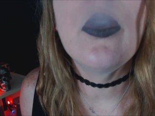 brunette, smoke, amateur, oral