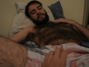 Preview 3 of Hairy latino gets handjob from photographer