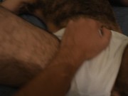 Preview 6 of Hairy latino gets handjob from photographer