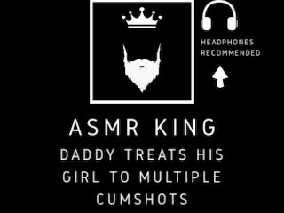 ASMR - Multiple Cumshots Over Ass, Pussy& Face.Audio Clip/moaning_for Her