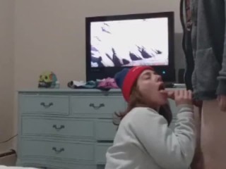 Pure Laughter after he Cums within Minutes