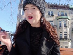 Inhale 06 Square St Louis Montreal/ Gypsy Dolores Smoking Fetish Video