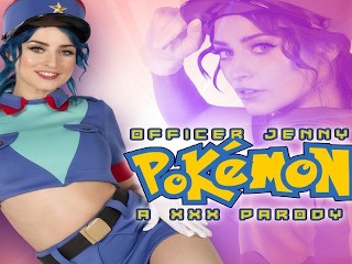 Let Busty OFFICER JENNY Empty your Pokeballs