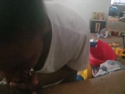 Preview 1 of When that head like that,... an the Damn phone ring. Smh...
