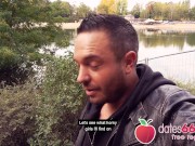 Preview 1 of Hot LATINA MILF Zara Mendez FUCKED at lake in Germany! (ENGLISH) Dates66