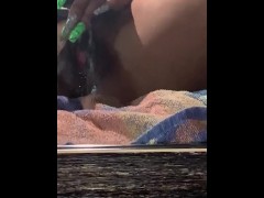 Bay Area Ebony squirting  