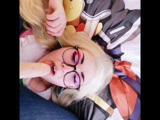 deepthroat, cosplay, bbw, lesbian