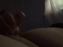 Locked up due to Coronavirus so Jerked off and jizzed all over my tummy!