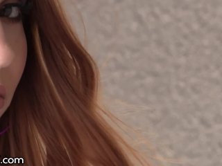 DarkX - Redhead Teen Arietta Adams Takes BBC Anal screenshot number 0