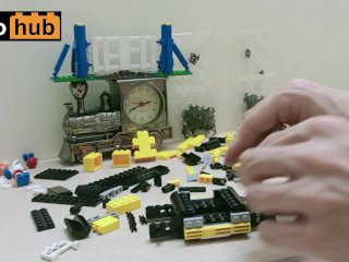A 10-dollar Fake LegoExcavator for 1h30_of Intense_Orgasmic Happiness