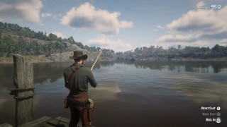 Red Dead Redemption 2 Juego de roles # 6 Parte 1 - ¡Pescando en Annesburg!
