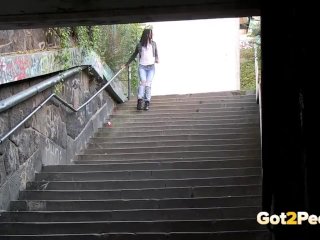 Did She Really Just Piss In Public?