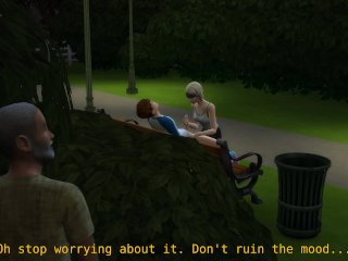 DDSims - Girlfriend shared at park with stranger - Sims 4