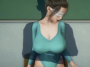 Preview 1 of 3D HENTAI Fucked gym teacher