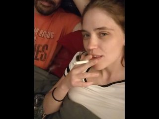 wolfradish smoking, smoking fetish, amateur, interracial