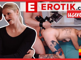 Natural Born Sex Addict Claudia Swea FUCKED by Fan ! (GERMAN)