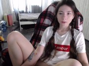 Preview 2 of lovely girl have pink cute pussy (chaturbate：Sexy_b0rsch's )