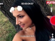 Preview 5 of Horny Hostel - Big Tits Babe Jolee Love Wakes Stranger With A Hot Blowjob