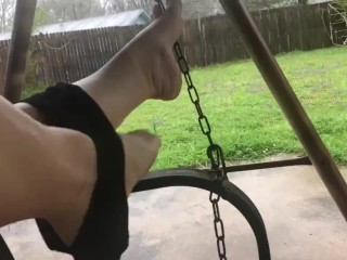 Sexy Panty Teaser - Het Regent - Knuffel