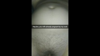I Got Your Cheating Wife Pregnant On Snapchat With My Big Cock