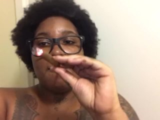 smoking, Hazelnutxxx, celebrity, solo female