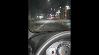 A Blowjob In The Car In Public