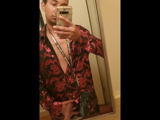 Black boi teasing dick