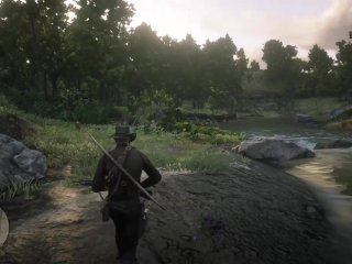 hunting in read dead, red dead game, read dead roleplay, red dead 2 gameplay