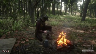 Брошенная повозка в лесу - Red Dead Redemption 2 Ролевая игра #10