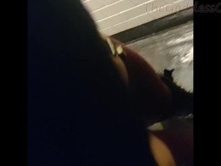 bar bathroom, public pissing, exclusive, hairy pussy