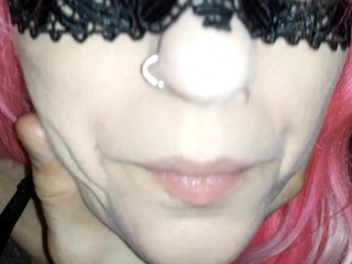 POV Hot cumon my face,hot cum onmy tits
