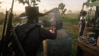 Ayudando a hacer que Moon Shine en Red Dead Redemption 2 Juego de roles de juego # 11