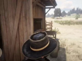 video game role play, red dead game play, cartoon, red dead 2 gameplay