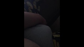 Horny 19 Year Old’s Cock Throbs in Underwear