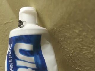 toothpaste, hot, hardcore, creampie