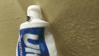 Sexy couple FUCKING on toothpaste