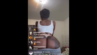 Jodi Couture TOUT SON CUL TWERKIN sur IG LIVE ! 