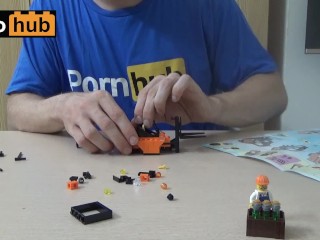 This Lego forklift has the power to lift your coronavirus depression