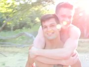 Preview 1 of Sean Cody - Brysen & Barron Bareback - Gay Movie