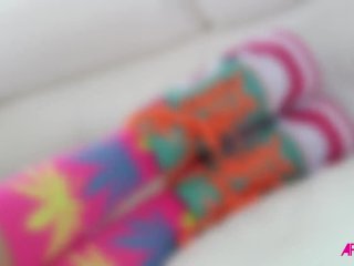 PETITE BLONDE GETS HER PUSSY AND ASS POUNDED