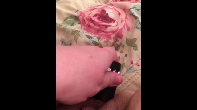 Fucking my ass with vibe